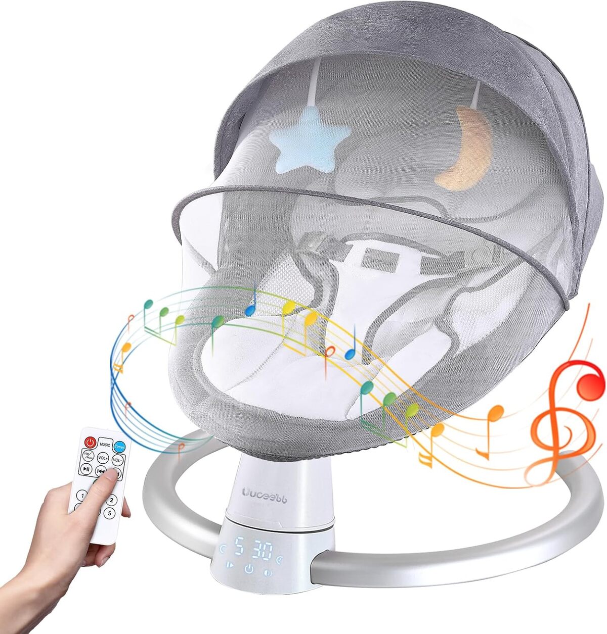 Test du transat bébé Uuoeebb : confort et technologie au rendez-vous