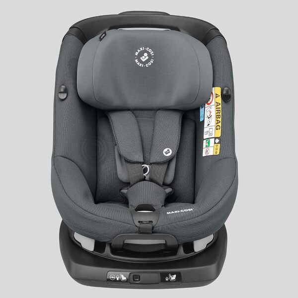 Maxi-Cosi AxissFix i-Size, Siège Auto Pivotant pour Petit, ISOFIX, de 4 mois à 4 ans (9-18kg), 61-105 cm, Authentic Graphite