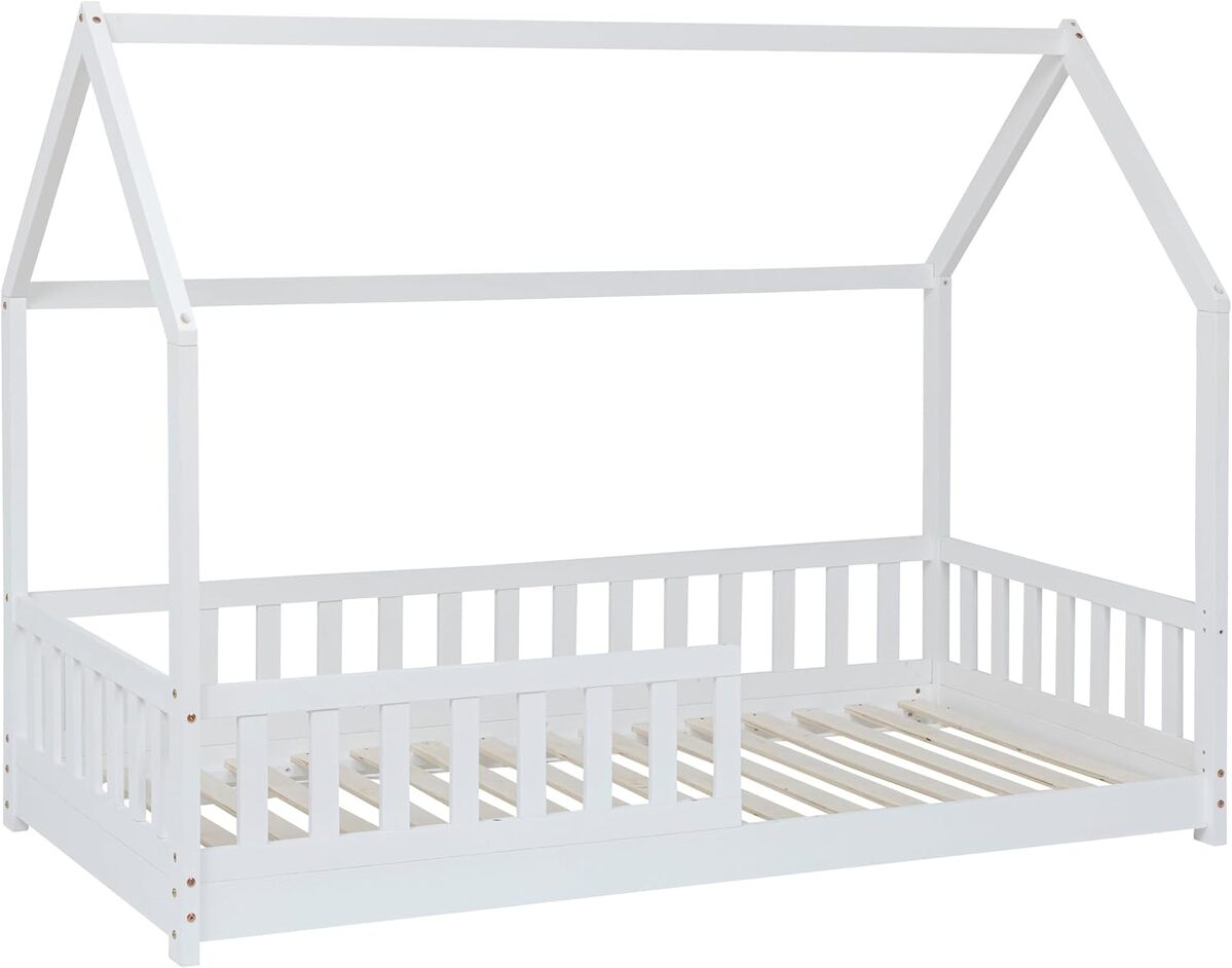 Test du lit cabane Laïba Kids Oasis de rêves 90x190 cm blanc