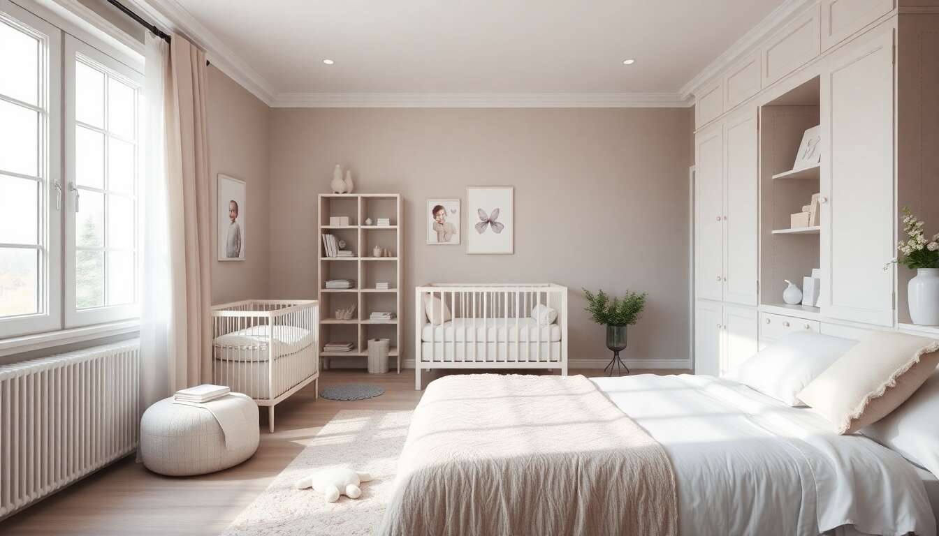 Aménager un coin bébé dans la chambre des parents : conseils et astuces