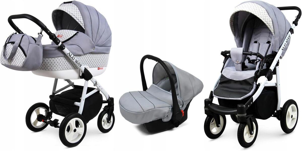 Test de la poussette combinée BabyLux Alu Way 3 en 1