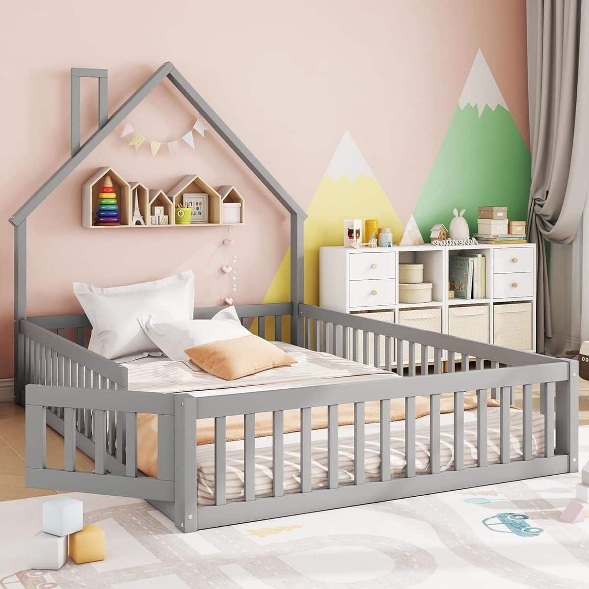 Test du lit cabane enfants OOIILLEE 140x200 modèle Montessori