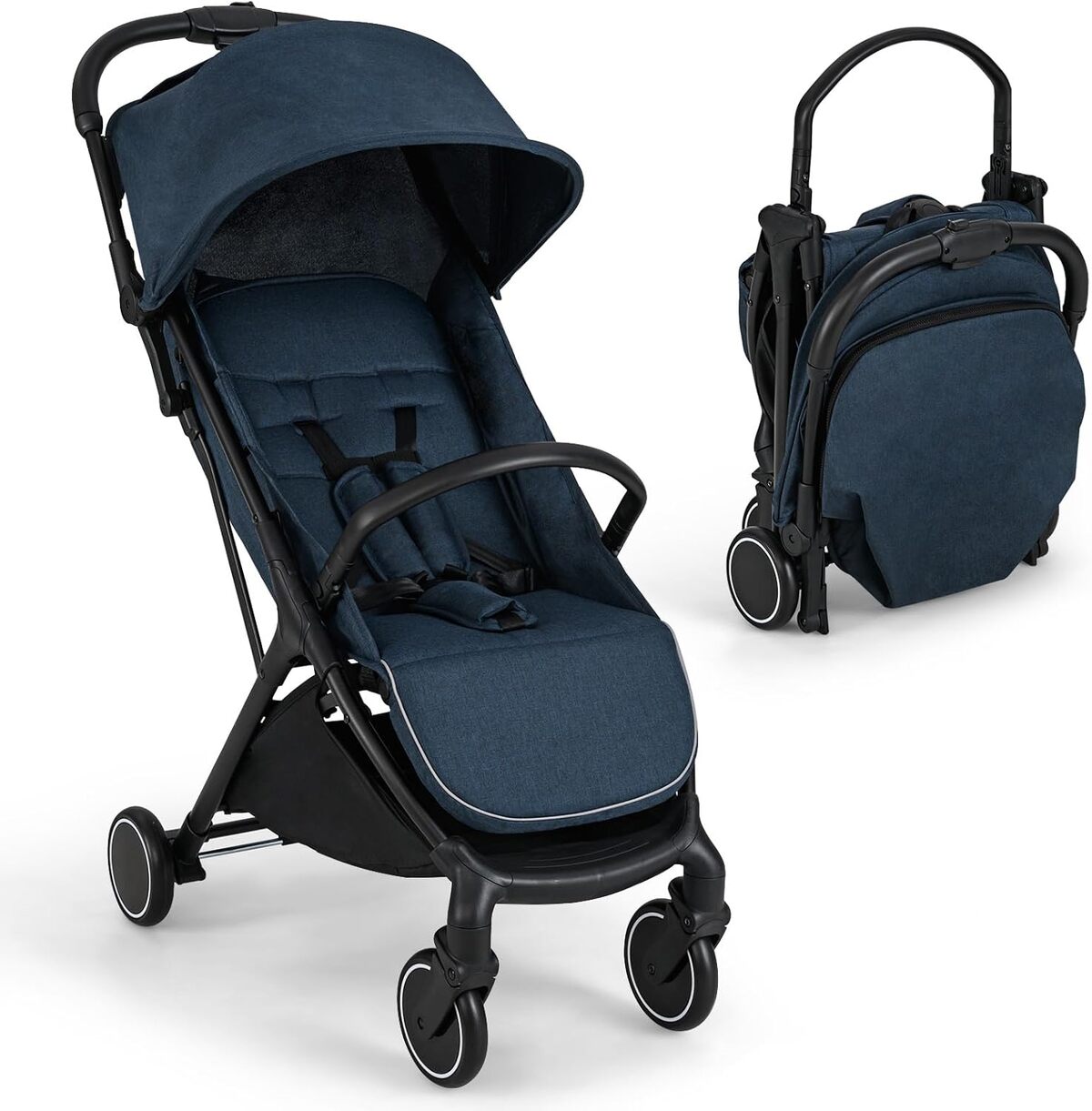 Test : poussette canne Costway légère et compacte 0-3 ans