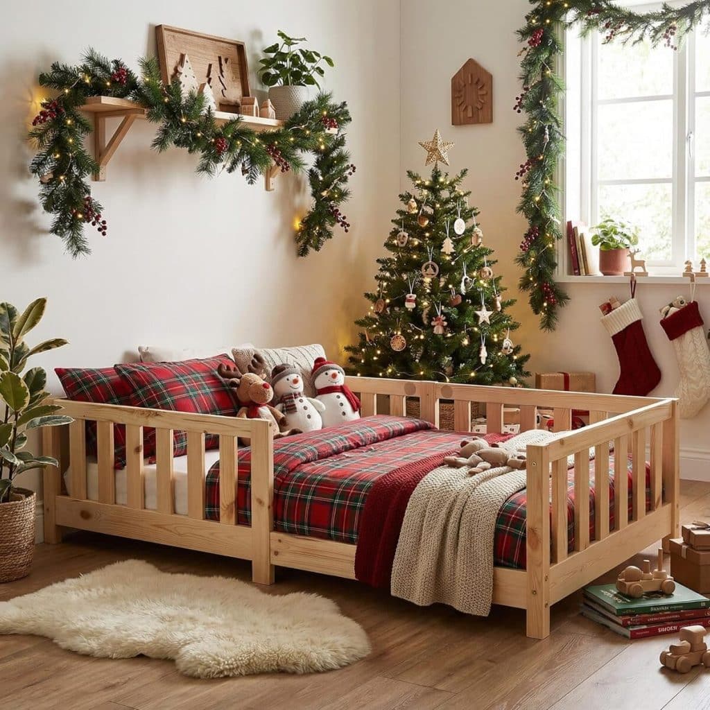 Test du lit de sol ecomi® Montessori en pin massif 90 x 200 cm / 80 x 160 cm