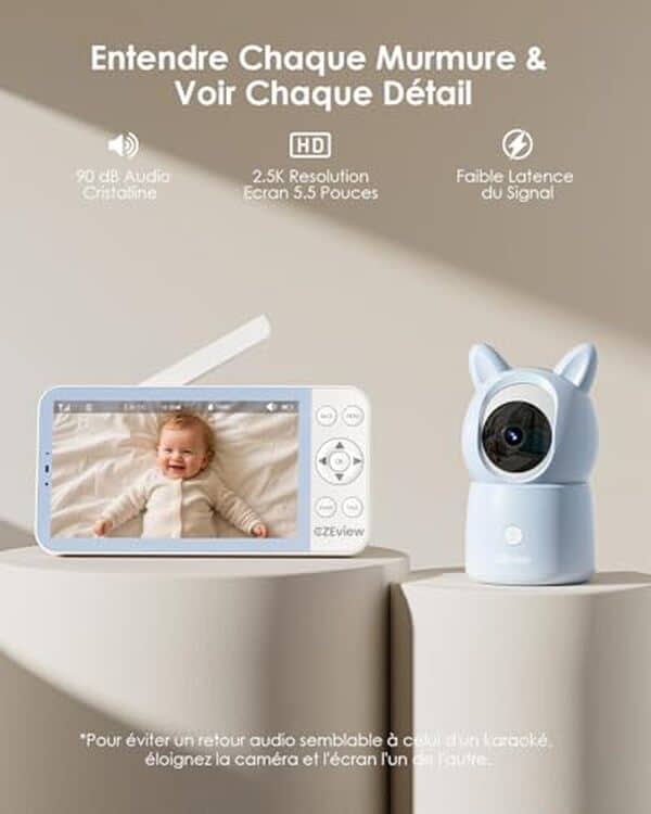 Découvrez notre analyse détaillée du babyphone CZEview 2K avec double caméra et grand moniteur : caractéristiques, performances et avantages pour une surveillance optimale de vos enfants.