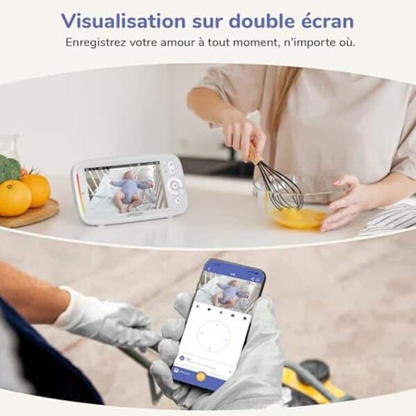 Découvrez notre analyse du babyphone jeeber 2K doté de vision nocturne et de détecteurs intelligents. Sécurisez les nuits de votre bébé avec cette technologie innovante.