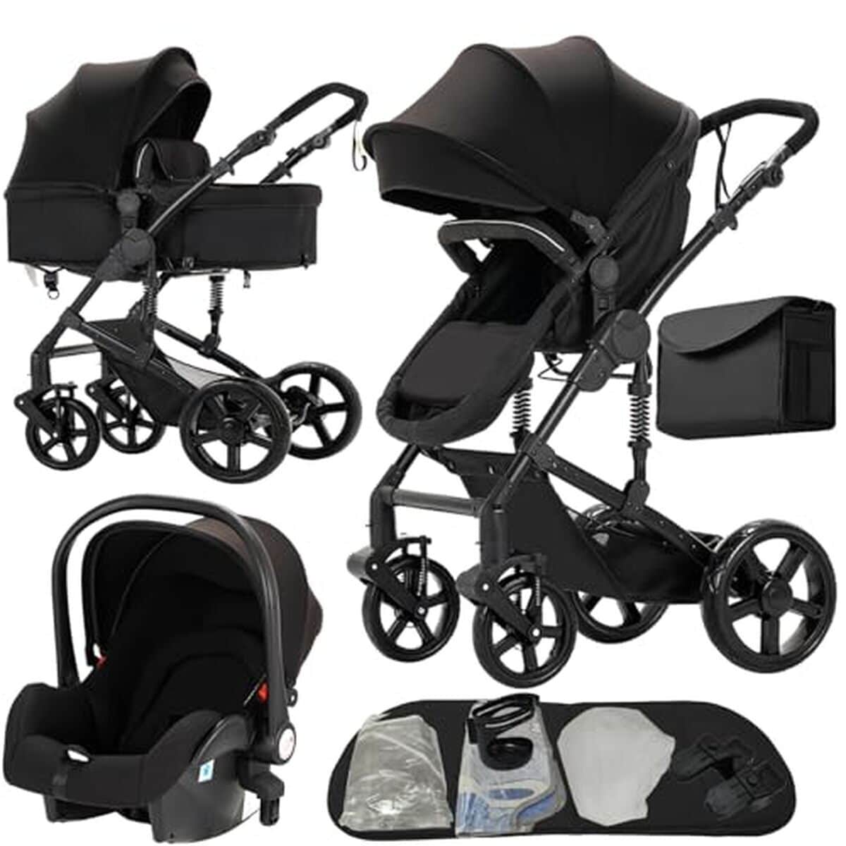 Test de la poussette Nine point nine 588 black : confort et versatilité