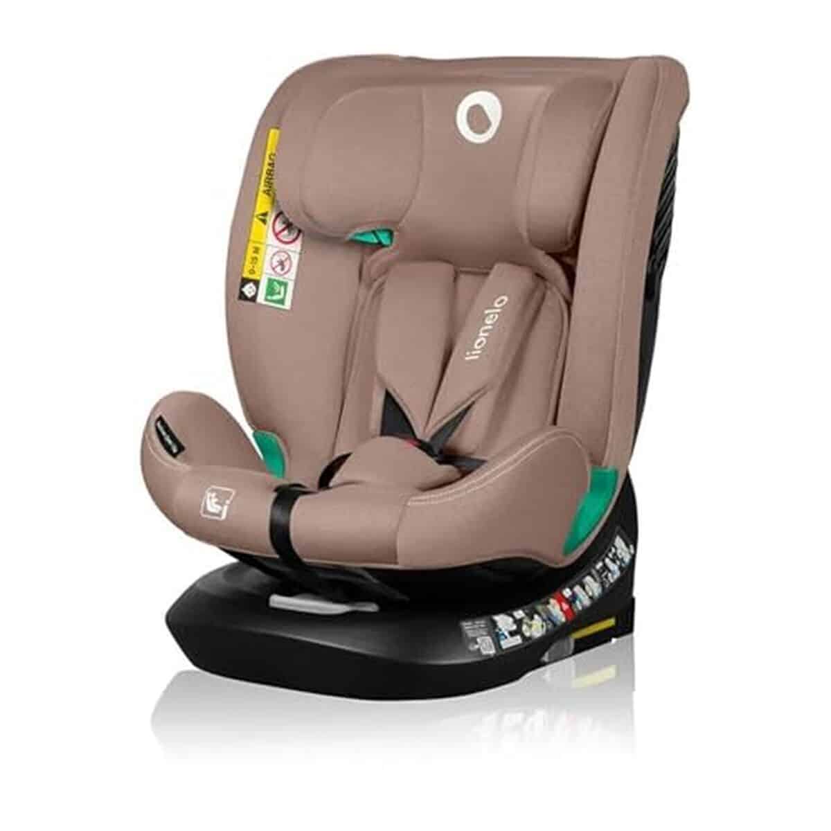 Test du siège auto pivotant LIONELO Bastiaan i-Size 360°