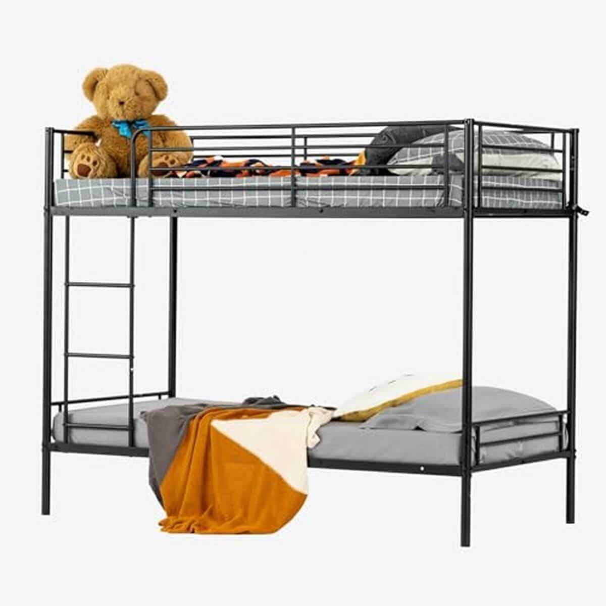 Test : lit superposé 2 places MEUBLE COSY style industriel