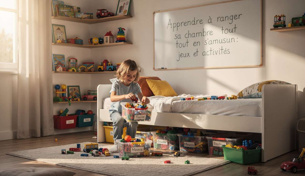 Jeux et activit&eacute;s pour ranger sa chambre en s'amusant