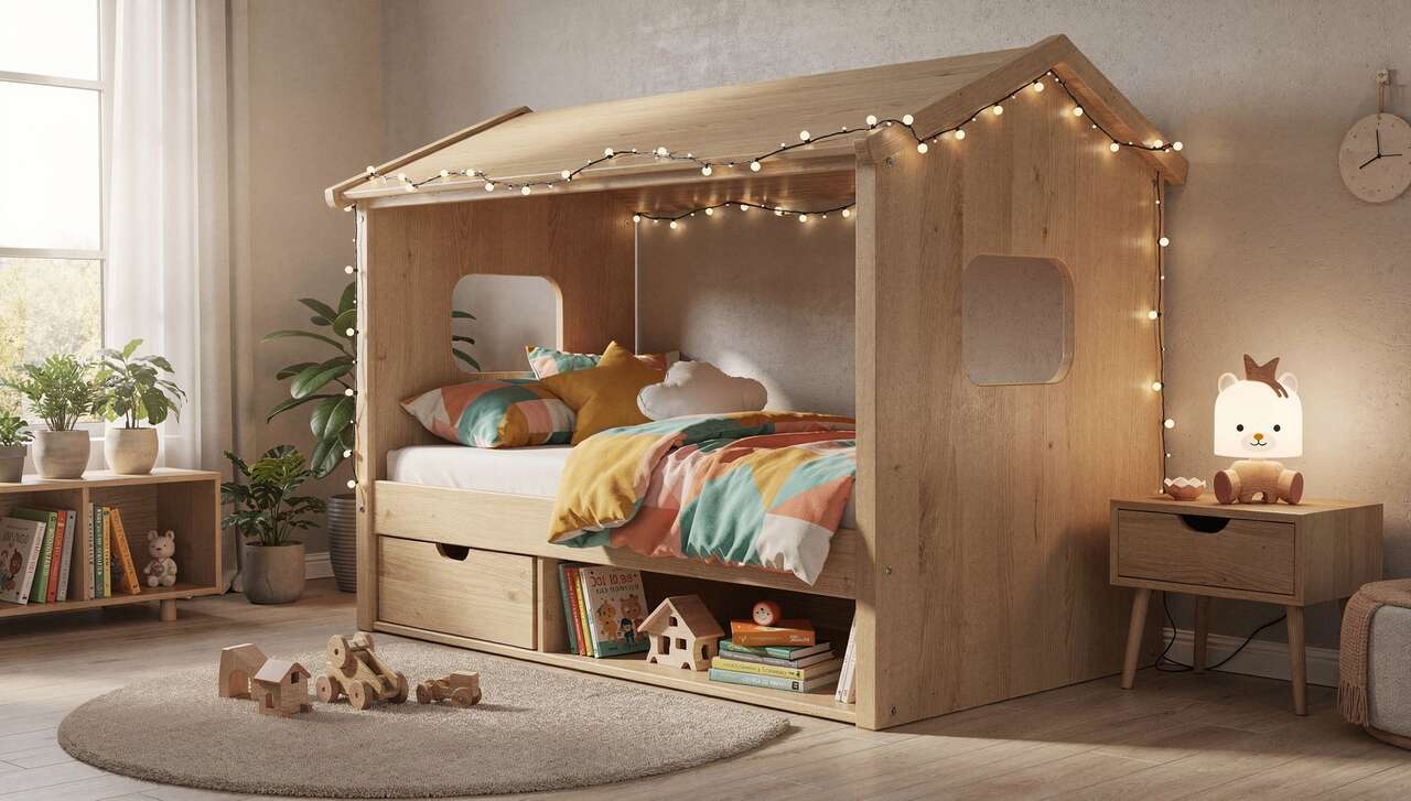 Le lit cabane : un incontournable en 2026