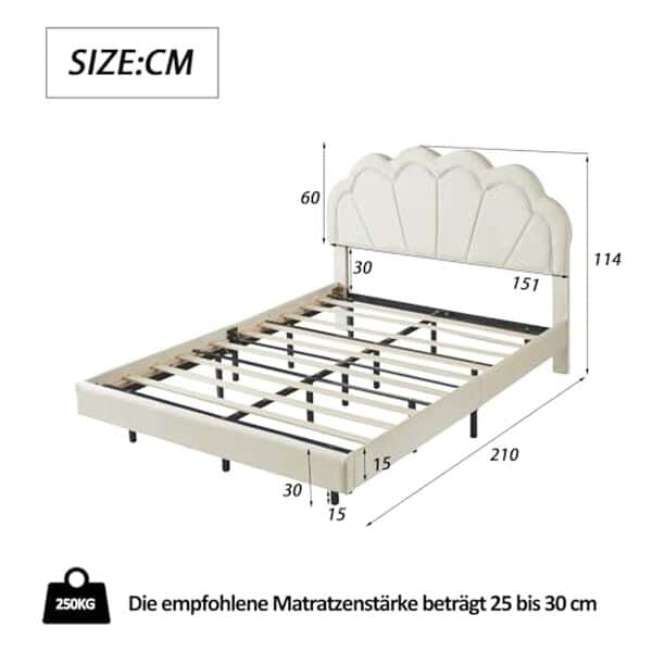 Découvrez notre évaluation complète du lit double FEEOHOME LED en velours beige : confort, design et avis des utilisateurs pour un sommeil parfait