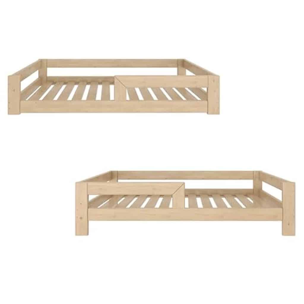 Test du lit Montessori Need Sleep avec protection anti-chute