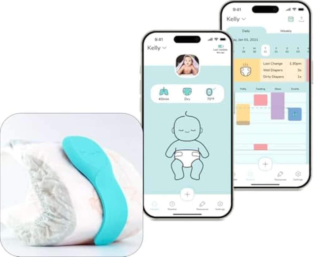 Test du moniteur bébé intelligent Aurio : suivi respiratoire et alertes en temps réel