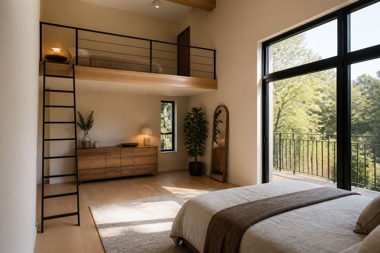 Hauteur sous plafond et lit mezzanine : de quoi parle-t-on exactement ?