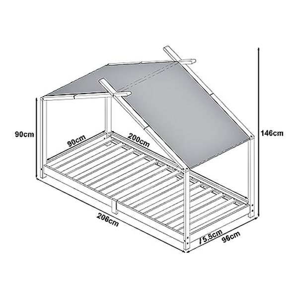 Découvrez notre test complet du lit cabane en.casa 90x200 cm pour enfants : qualité du bois, confort du tissu et avis détaillé. 