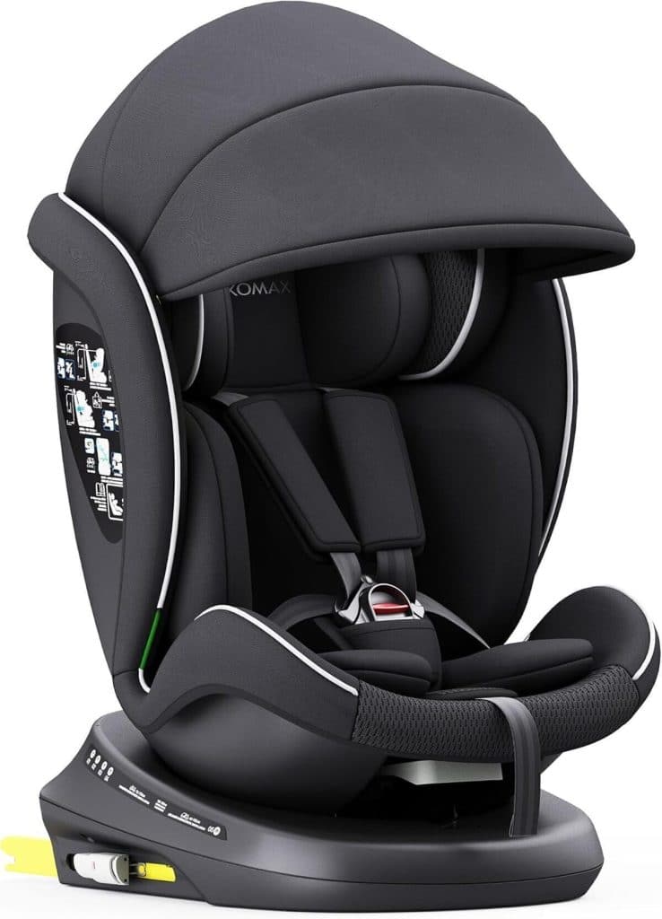 Test du siège enfant XOMAX 946i : sécurité et confort 360°