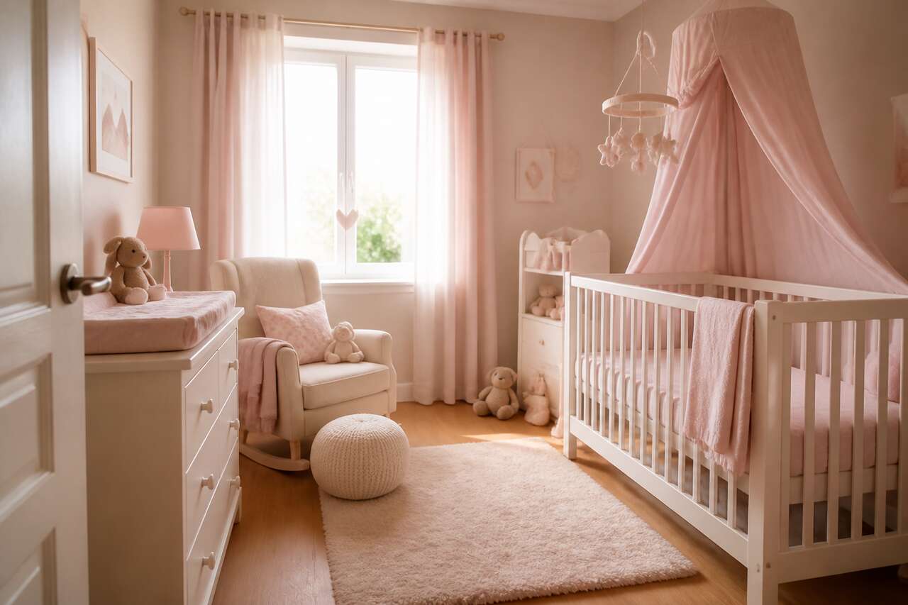 Idées cadeau naissance pour fille : chambre bébé