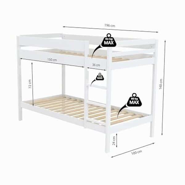 Découvrez notre test complet du lit superposé Weber Industries Brice 90x190 blanc : qualité, confort et avis détaillés pour bien choisir votre lit.