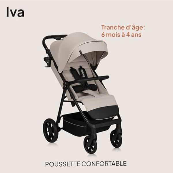 Découvrez notre test détaillé de la poussette Lionelo Iva : confort supérieur, maniabilité optimale et capacité de charge jusqu'à 22 kg pour vos trajets quotidiens. 