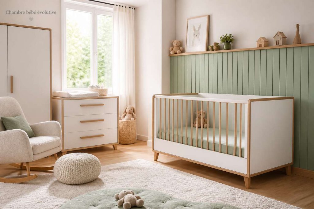 Avantages d'une chambre bébé évolutive