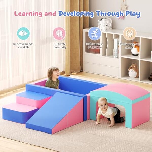 Découvrez notre test complet du parcours de motricité bébé avec mousse et piscine à balles : avis, bénéfices et conseils pour le développement de votre enfant.