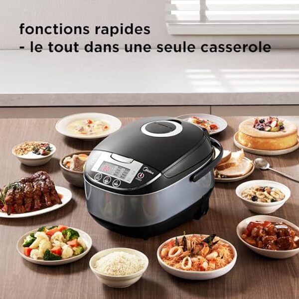 Découvrez notre test détaillé du multicuiseur Midea avec ses 11 programmes : fonctionnalités, performances et avantages pour simplifier votre cuisine au quotidien.