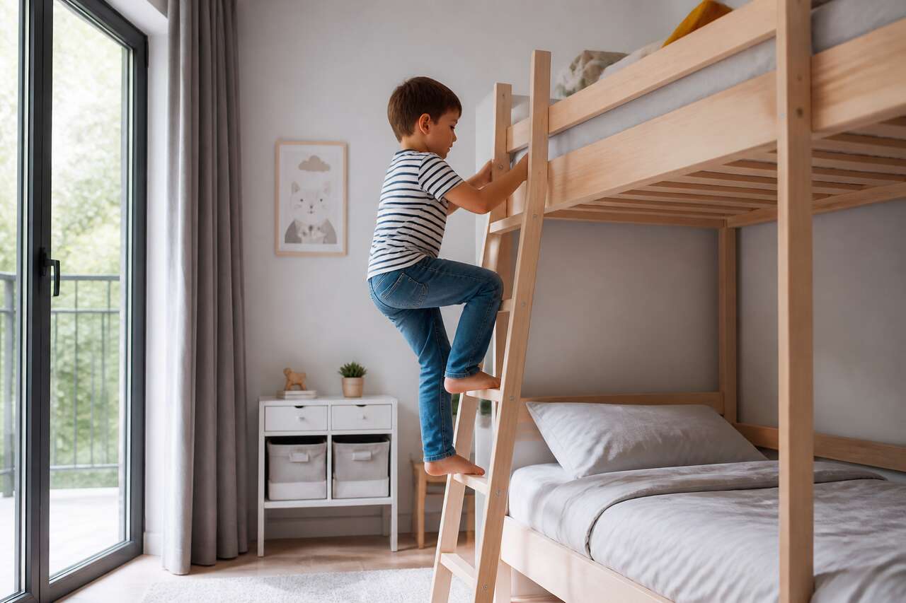 Risques et dangers d’un lit superposé: chutes, coincements, mauvaises habitudes Risques et dangers d’un lit superposé: chutes, coincements, mauvaises habitudes