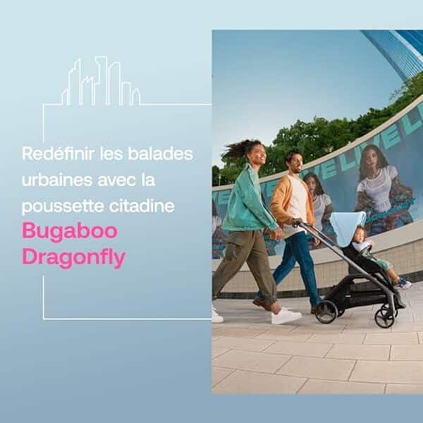 Découvrez notre test détaillé de la Bugaboo Dragonfly : une poussette citadine légère, compacte et maniable pour vos déplacements en ville. Caractéristiques et avis. 
