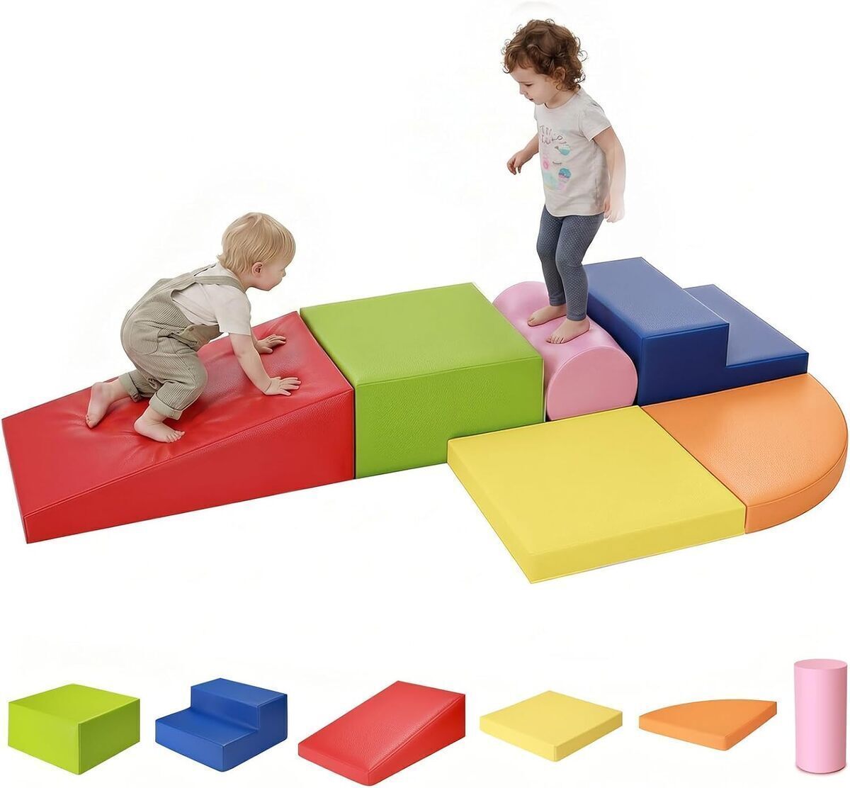 Test du parcours motricité JungleDove 6 pièces pour bébé