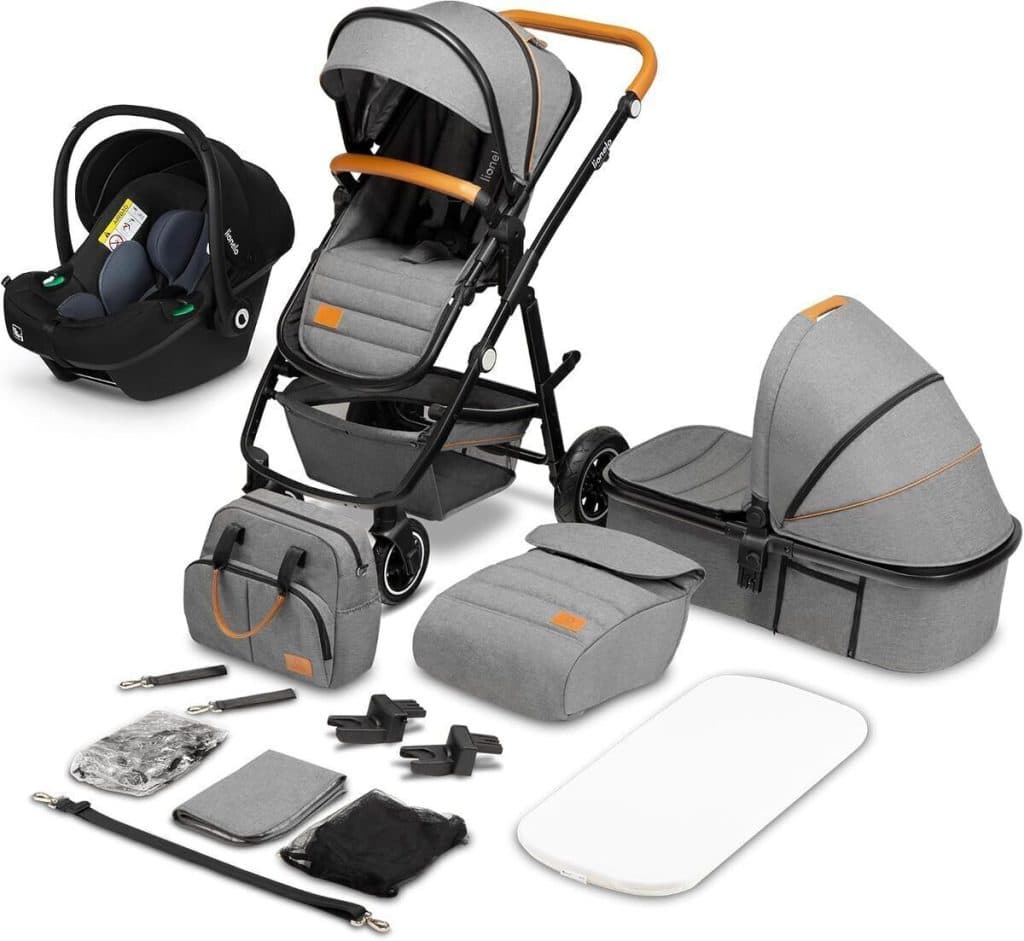Test poussette multifonctionnelle Lionelo Amber 3 en 1
