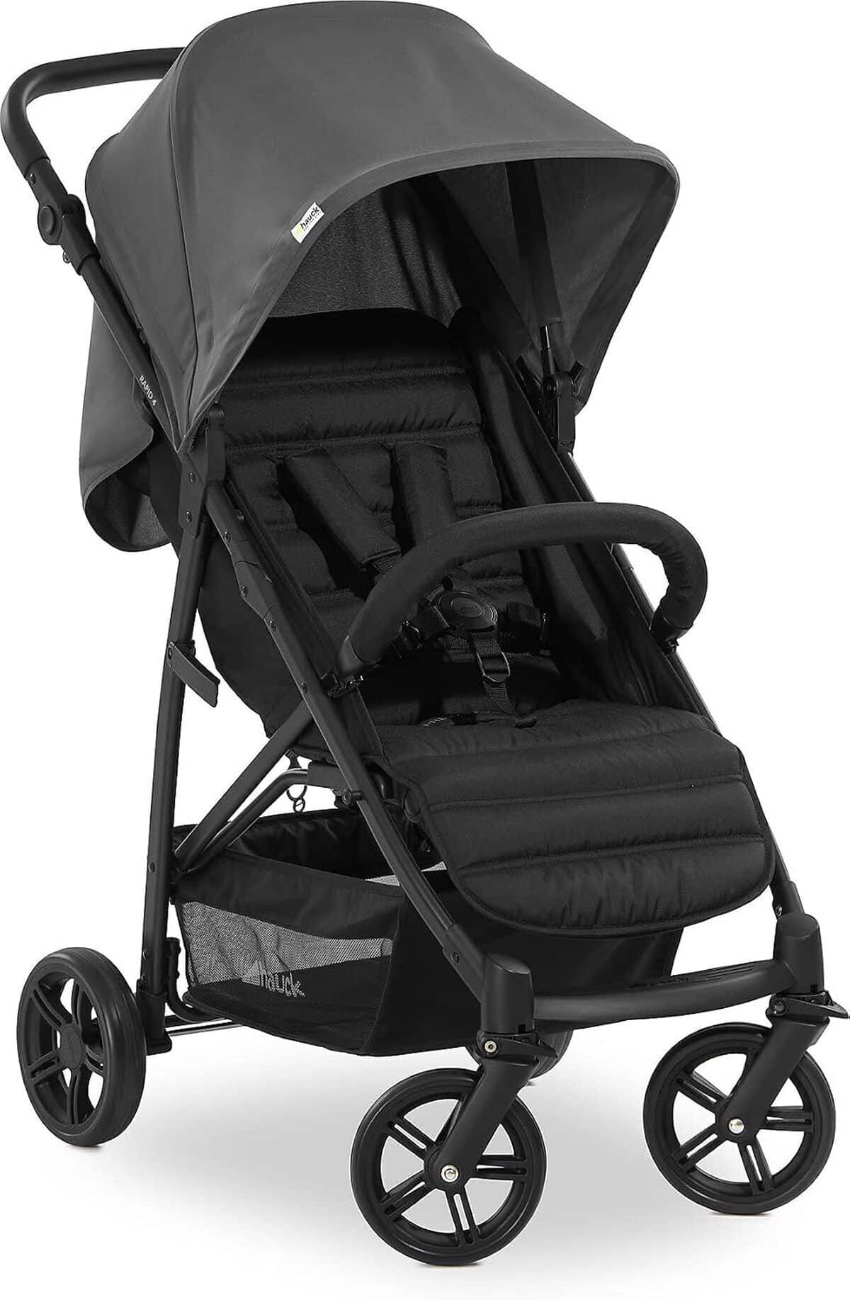 Test de la poussette canne hauck Rapid 4 compacte et légère