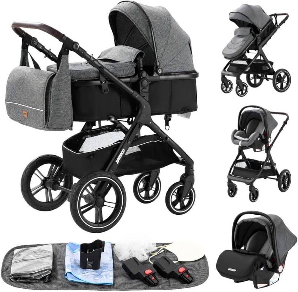 Test : poussette 3 en 1 GLOKID HX1 gris