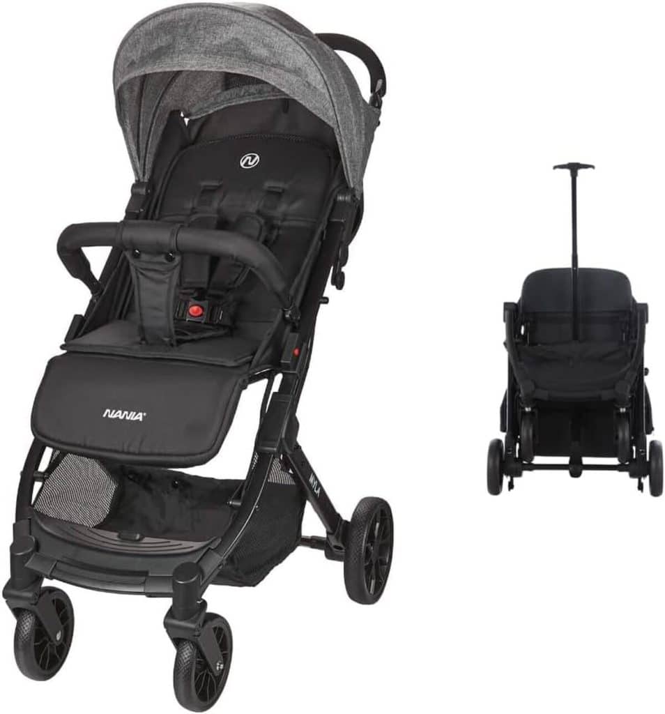 Test : poussette compacte Zoe - modèle Zoé kaki